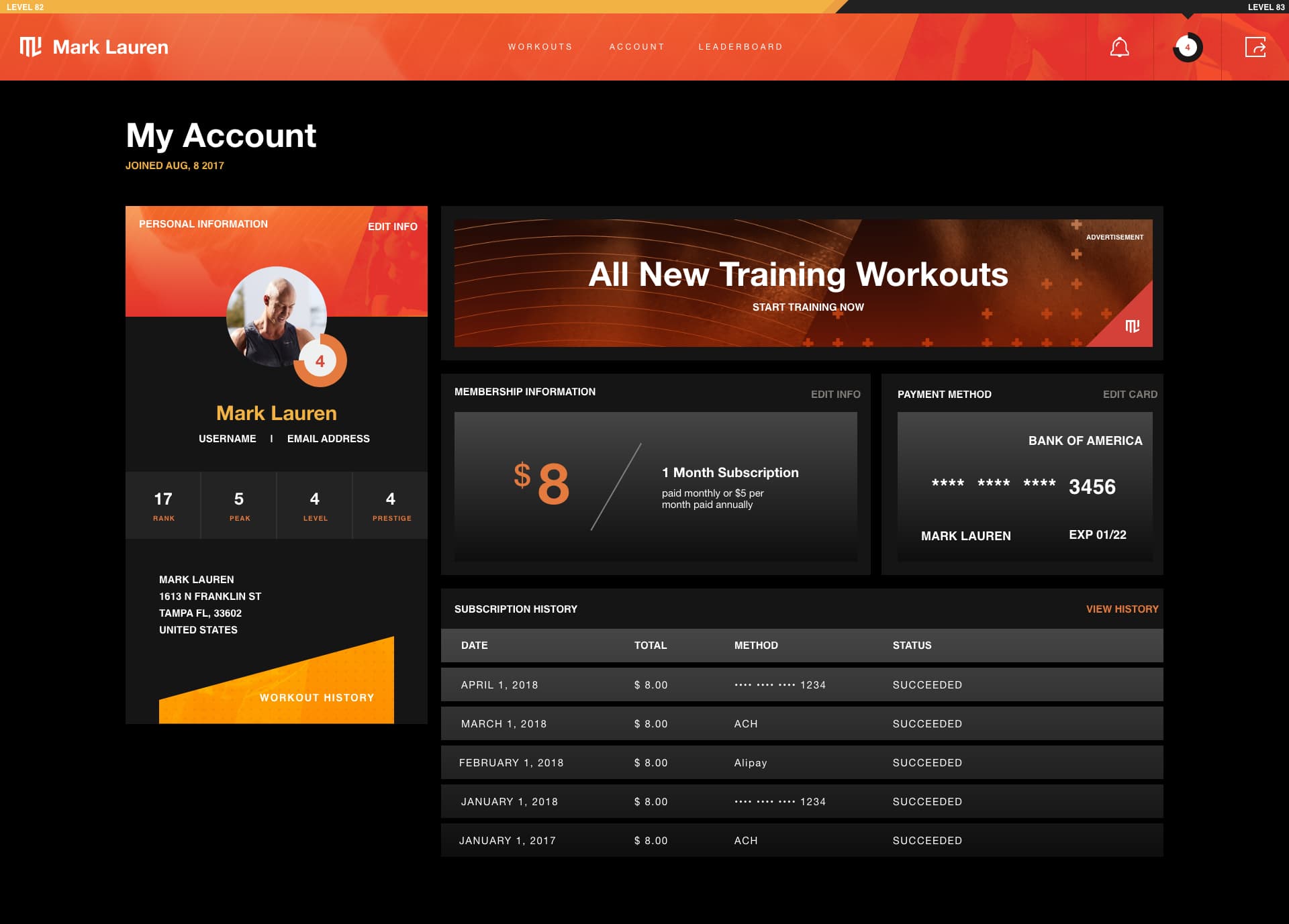 Account management